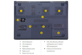 NOTEBOOTICA Serveur Rack Ordinateur portable Clevo P370SMA sans OS