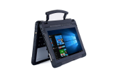 NOTEBOOTICA Serveur Rack Tablet-PC 2-en1 tactile durci militarisée IP65 incassable, étanche, très grande autonomie - KX-11X