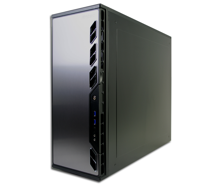 NOTEBOOTICA - Enterprise X9 - Acheter PC sur mesure ultra puissant et silencieux - Boîtier compartimenté pour une meilleure séparation des zones de chaleur et de bruit (Antec P183)