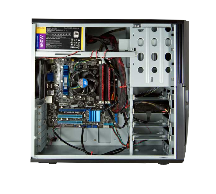 Sonata 390 - Ordinateur PC très silencieux avec Linux - Système de refroidissement - NOTEBOOTICA