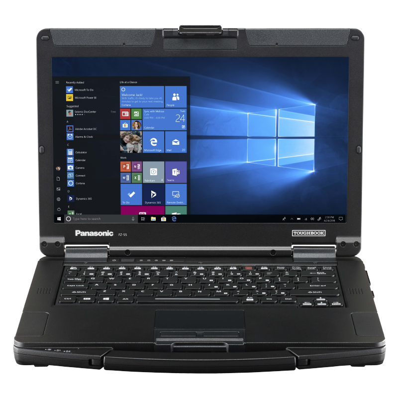NOTEBOOTICA Toughbook 55 - FZ55-MK3 FHD - Assembleur portable compatible Linux. Avec ou sans système exploitation