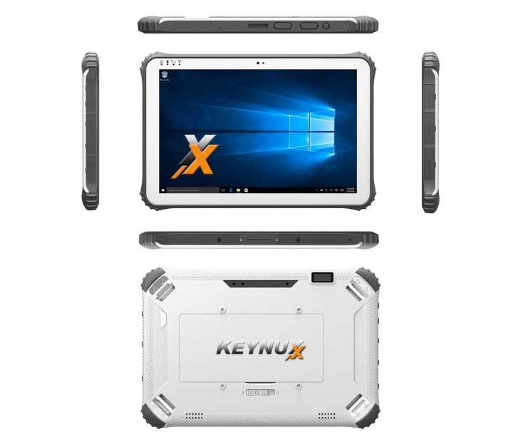 NOTEBOOTICA Tablette KX-12D Tablette tactile durcie militarisée IP65 incassable, étanche, très grande autonomie - KX-12K