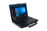 NOTEBOOTICA Serveur Rack PC portable durci IP53 Toughbook 55 (FZ55) 14.0" - Vue avant gauche