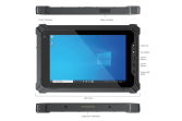 NOTEBOOTICA Tablette KX-8D Tablette incassable, antichoc, étanche, écran tactile, très grande autonomie, durcie, militarisée IP65  - KX-8J