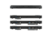 NOTEBOOTICA Toughbook FZ55-MK1 FHD Toughbook FZ55 Full-HD - FZ55 HD assemblé sur mesure - Face avant et face arrière (baie modulaire arrière)