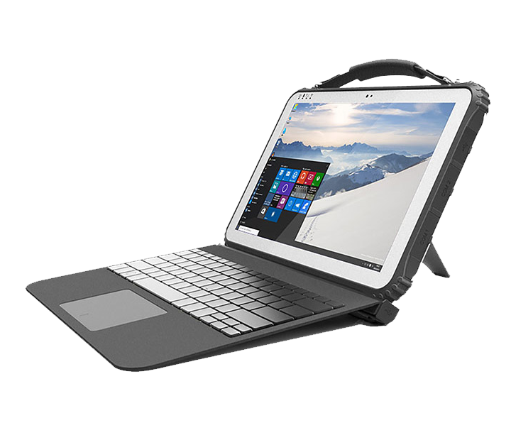 NOTEBOOTICA - Tablette KX-12K - tablette tactile durcie Full HD IP65 avec clavier amovible